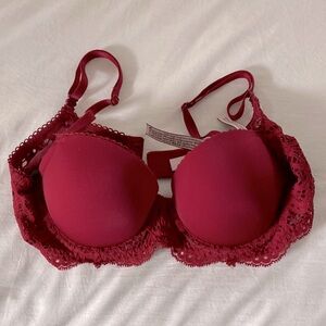 VS Dream Angels lined demi bra
